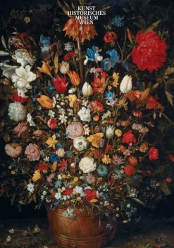 Puzzle Brueghel: Flowers in a Wooden vessel 1000