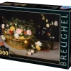 Puzzle Brueghel: Flowers in a Basket and a Vase II