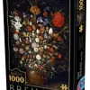 Puzzle Brueghel: Flowers in a Wooden Vessel