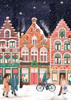 Puzzle Bruges at Christmas