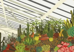 Puzzle Brutalist Conservatory 500