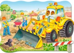 Puzzle Bulldozer in Action