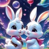 Puzzle Bunnies in Love