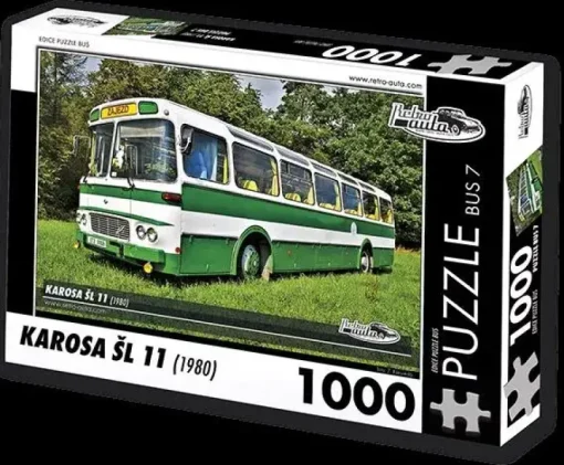 Puzzle BUS no. 7 Karosa 艩L 11 (1980) - 1000