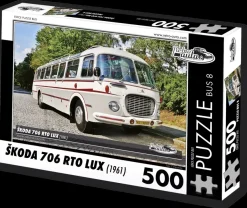 Puzzle BUS no. 8 艩koda 706 RTO LUX (1961)