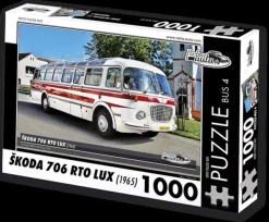 Puzzle BUS No.4 艩koda 706 RTO LUX (1965) - 1000