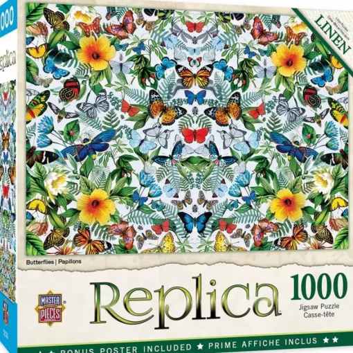 Puzzle Butterflies collage 1000