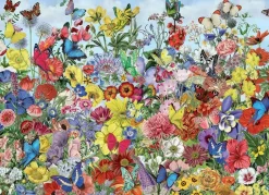 Puzzle Butterfly Garden