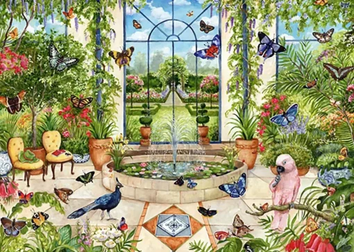 Puzzle Butterfly house 1000