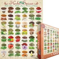 Puzzle Bylinky a korenie