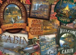 Puzzle Cabin Signs 1000