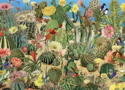 Puzzle Cactus Garden