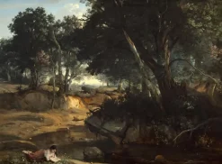 Puzzle Camille Corot: Forest of Fontainebleau