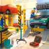Puzzle Car Workshop 100 pieces