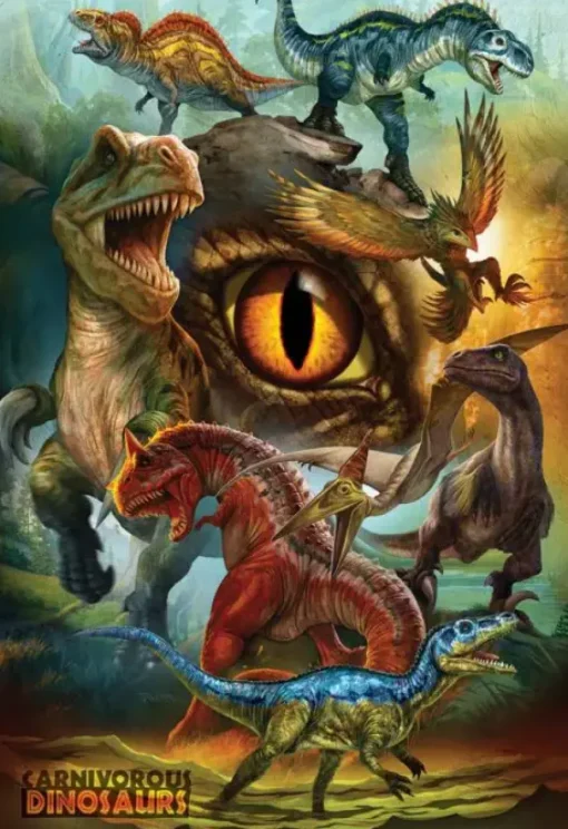 Puzzle Carnivorous Dinosaurs
