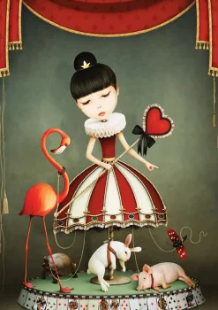 Puzzle Carousel Girl