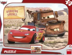 Puzzle Cars: Blesk & Burák 12 dielikov