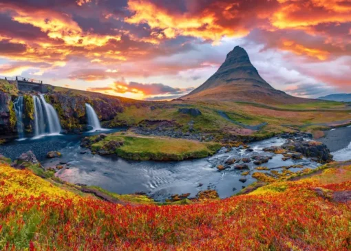 Puzzle Cascade de Kirkjufellsfoss - Iceland