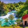 Puzzle Cascades de Krka, Croatia