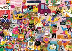 Puzzle Cat Crowd
