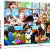 Puzzle Cat Family