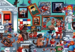 Puzzle Cats and Dogs Art