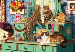 Puzzle Cats Dressing Table