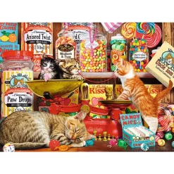 Puzzle Cat's sweets
