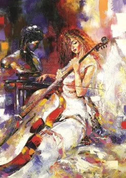 Puzzle Cellist 500