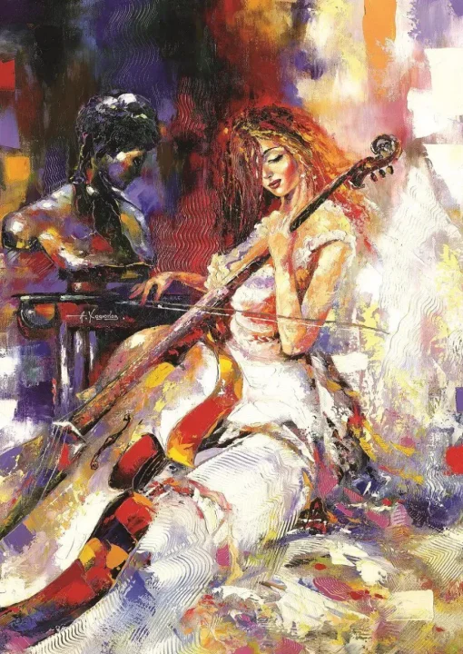 Puzzle Cellist 500