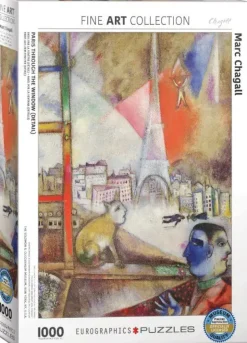 Puzzle Chagall: Paris Through the Window