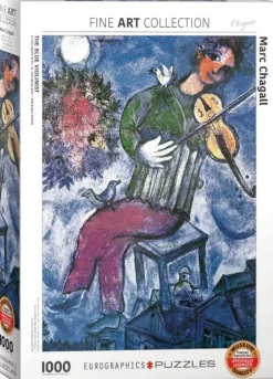 Puzzle Chagall: The Blue Violonist