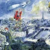 Puzzle Chagall: View of Paris