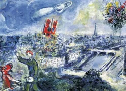 Puzzle Chagall: View of Paris