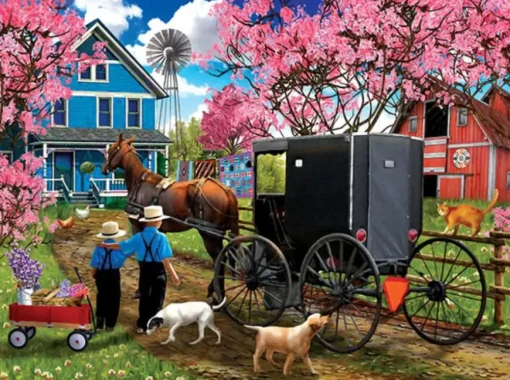 Puzzle Cherry Blossom Time
