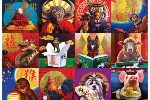 Puzzle Chinese Calendar