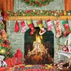 Puzzle Christmas by the Fireplace 500 XXL