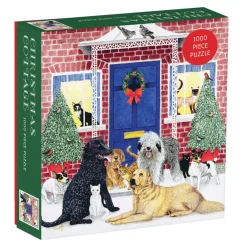 Puzzle Christmas Cottage Square