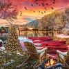 Puzzle Christmas Eve Camping