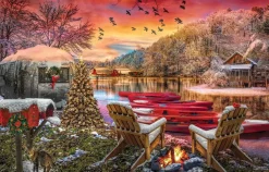 Puzzle Christmas Eve Camping