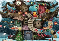 Puzzle Christmas in the Forest