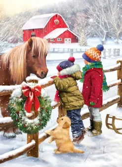 Puzzle Christmas Pony