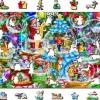 Puzzle Christmas Snowballs 505 wooden