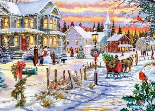 Puzzle Christmas Tree is Coming
