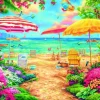Puzzle Chuck Pinson: A Perfect Day at the Beach