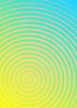 Puzzle Circle Gradient Number Four