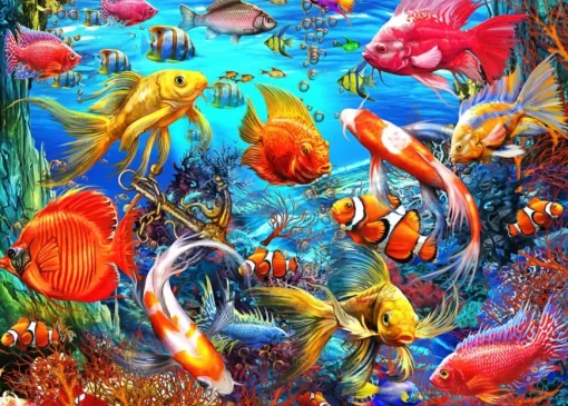 Puzzle Ciro Marchetti: Tropical Fish