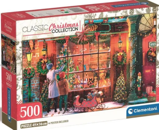Puzzle Classic christmas collection: Old toy shop compact