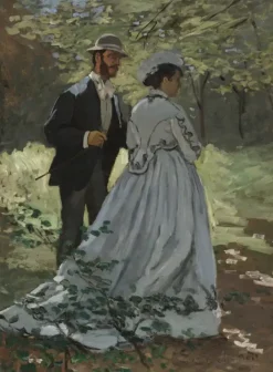 Puzzle Claude Monet - Bazille and Camille, 1865