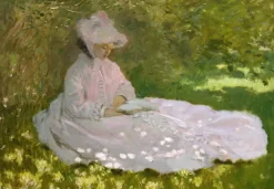 Puzzle Claude Monet : Springtime